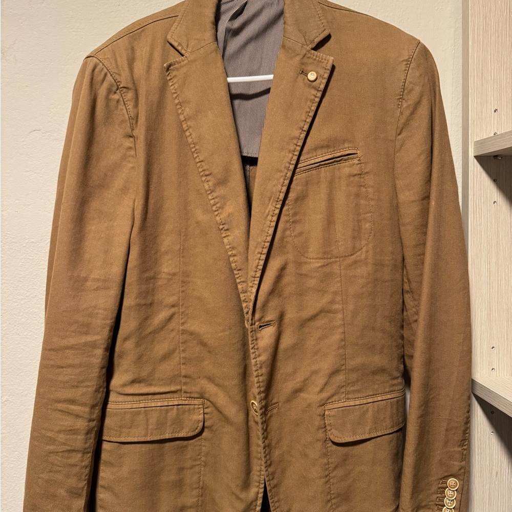 Massimo Dutti Brown Men's Blazer